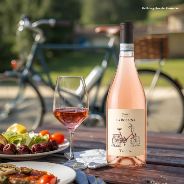 2025 Tinetta Rosé trocken | La Bollina – Bild 2