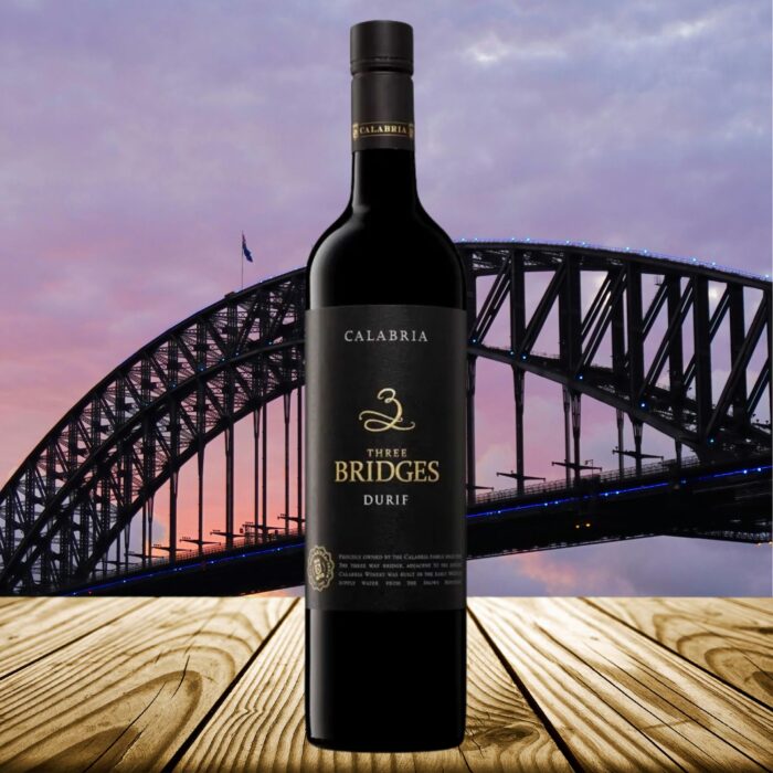 2019 Three Bridges Durif trocken von Calabria Family Wines
