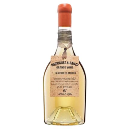 Entdecke den 2020 Orange Wine trocken von Rodriguez & Sanzo. Ein beeindruckender Orangewein mit Aromen von Steinobst, getrockneten Aprikosen und Grapefruitschale. Kräftig und ausgewogen.