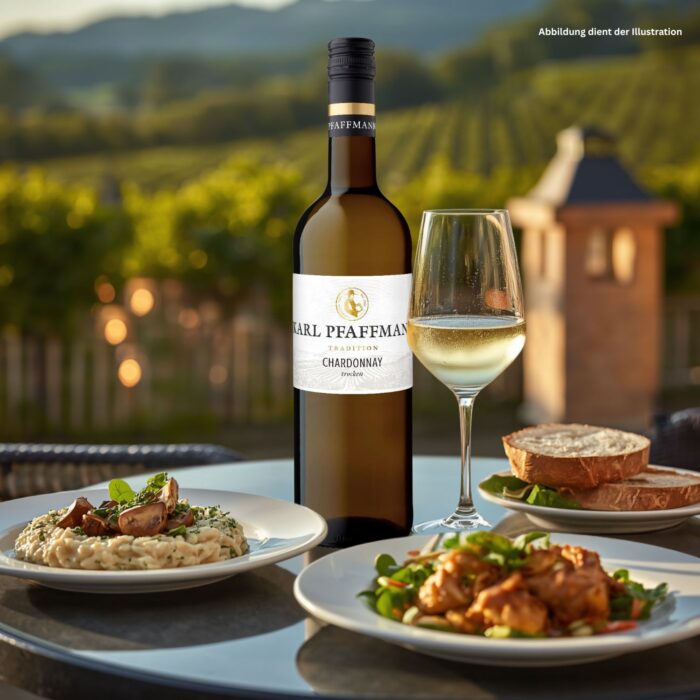 Chardonnay Bischofskreuz trocken von Karl Pfaffmann