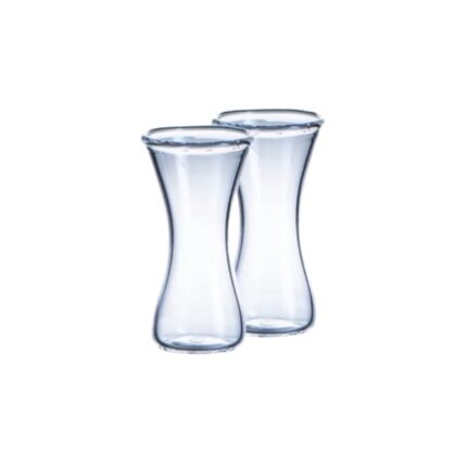 Edles, mundgeblasenes Essig Portionsglas vom Doktorenhof. Perfekt für den täglichen Genuss von Trinkessigen. Ein gutes Give-Away zum Essig.