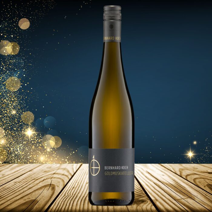 Intensives Muskatbouquet, fruchtig-frisch und elegant. Perfekt als Solo-Genuss oder Speisenbegleiter. Der 2023 Goldmuskateller von Bernhard Koch.