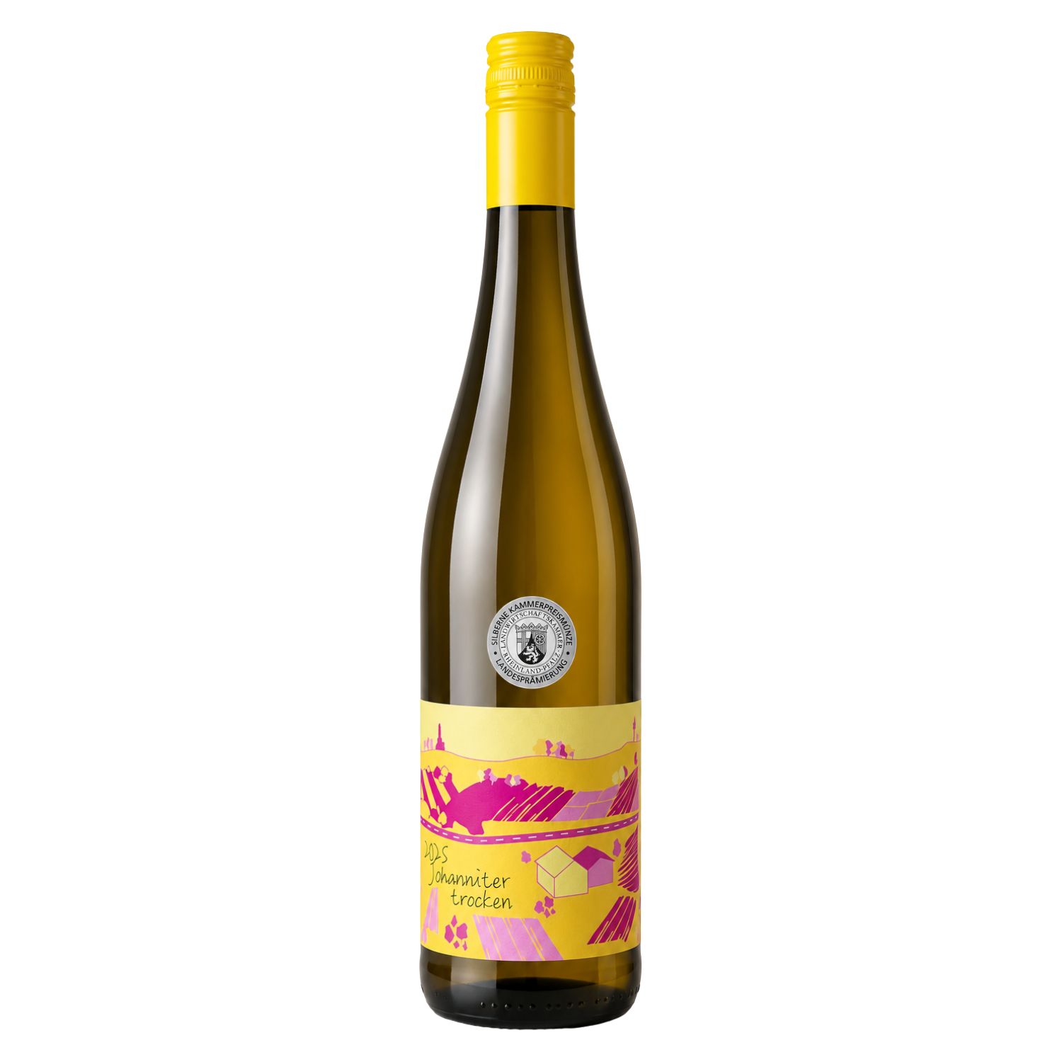 Johanitter-trocken-weingut-bio-neu Johanniter trocken Weißwein vom Weingut Neu aus der Pfalz