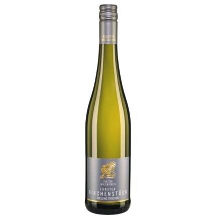 Entdecke den 2023 Forster Kirchenstück Riesling trocken. Kräftig mit Aromen von Pfirsich, zarten Röstnoten, eleganter Abgang. Perfekt zu Meeresfrüchten.
