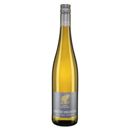 Entdecke den Forster Ungeheuer Riesling trocken. Süßliche Pfirsicharomen, mineralische Struktur und zarte Säure. Perfekt zu Pfälzer Spezialitäten.