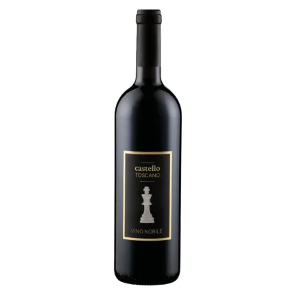 Entdecken Sie den edlen Vino Nobile Montepulciano von Castello Toscano. Ein meisterhaft gefertigter Sangiovese mit Aromen von Pflaumen, Gewürzen und einer perfekten Balance.