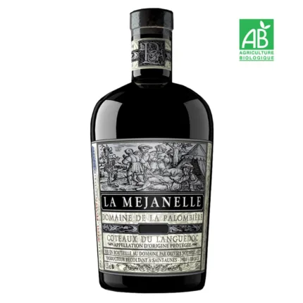 Entdecke La Mejanelle trocken von Domaine de la Palombière, ein vollmundiger AOP Languedoc Rotwein. Perfekt abgestimmt auf rotes Fleisch und aromatische Käsesorten.