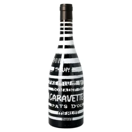 Entdecke den 2019 Liquid Therapy Merlot trocken vom Domaine de Caravettes. Mit tiefdunkler Farbe, komplexen Aromen von Brombeeren und Himbeeren sowie seidigen Tanninen. Ideal zu gegrilltem Fleisch und Hartkäse. Jetzt probieren und genießen!