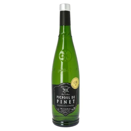 Entdecke den 2022 Perle d'argent Picpoul de Pinet trocken von Vignobles Vellas. Ein lebendiger Weißwein mit Zitrusfrüchten und mineralischen Noten. Perfekt zu Meeresfrüchten und leichten Vorspeisen.