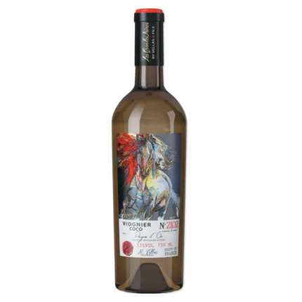 Entdecke den 2022 Crin d'Or Viognier Coco trocken (Crin blanc Viognier) von Vignobles Vellas – ein ausgezeichneter Weißwein mit mineralischer Finesse und exotischen Kokosnoten, perfekt für jeden Anlass.