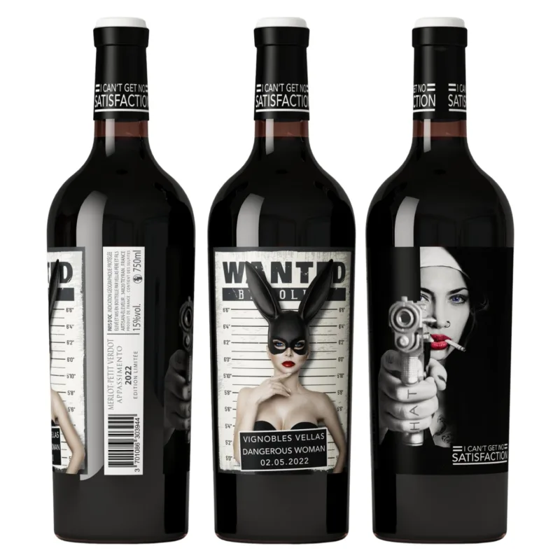 Entdecke den 2022 Appassimento "I can't get no Satisfaction" Rotwein feinherb von Vignobles Vellas. Ein intensiver Rotwein, ideal zu gegrilltem Fleisch.