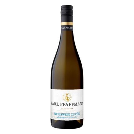 Entdecke alkoholfreier Weißwein vom Weingut Karl Pfaffmann. Dieser leichte, fruchtige Wein besticht durch dezenten Birnen- und Apfelduft und eignet sich perfekt als Aperitif oder Begleiter zu Meeresfrüchten, frühlingshaften Salaten und asiatischen Speisen.