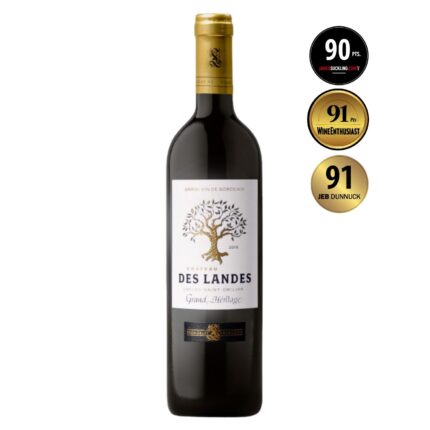 Entdecke den exquisiten 2020 Château des Landes Grand Heritage von Vignobles Lassagne: Ein vollmundiger Merlot mit komplexen Aromen und samtigen Tanninen. Perfekt zu Pasta und Schmorgerichten!