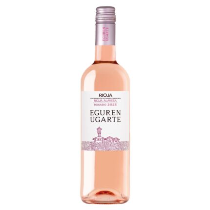 Der 2023 Eguren Ugarte Rioja Rosado besticht durch Aromen von Erdbeeren, Himbeeren und Aprikosen. Ein leichter, fruchtbetonter Rosé, ideal für Sommerabende.