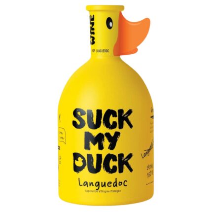 Kräftige rote Früchte, Gewürze und harmonische Tannine – der Suck my Duck Languedoc Rouge passt perfekt zu Entengerichten und französischer Küche.