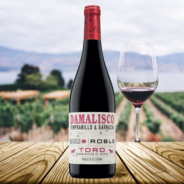 2022 Damalisco Roble – Kirschroter Tempranillo mit Aromen dunkler Früchte und Vanille