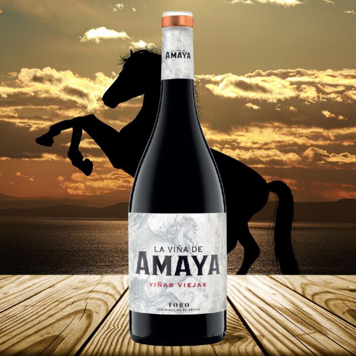 2022 La Viña de Amaya – Dunkler Toro Rotwein mit Aromen von schwarzen Früchten, Vanille und Röstaromen