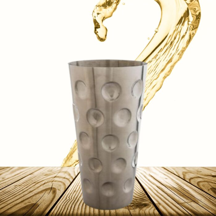 Dubbeglas aus Edelstahl – Bild 2