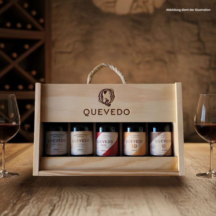 Portwein Probier-Set – 5 x 50 ml Quevedo