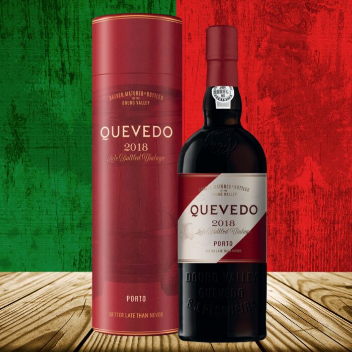 Rote Geschenkverpackung Quevedo LBV Port 2018