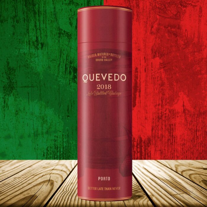 Rote Geschenkverpackung Quevedo LBV Port 2018