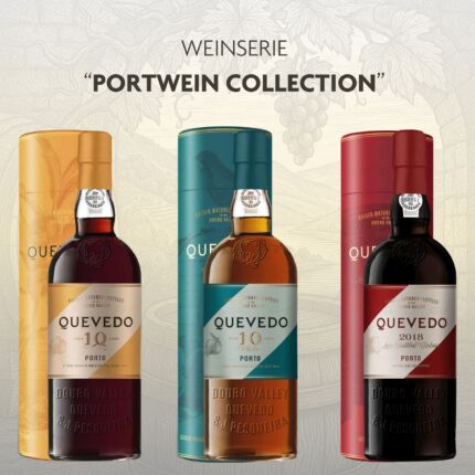 Portwein Collection Geschenkset mit Tube von Quevedo
