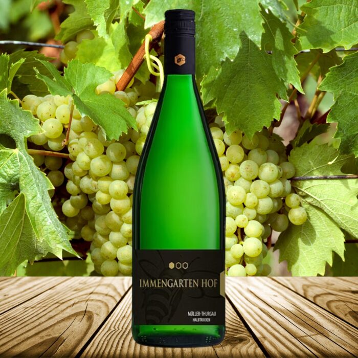 Müller-Thurgau halbtrocken 1 Liter – Immengarten Hof Pfalz