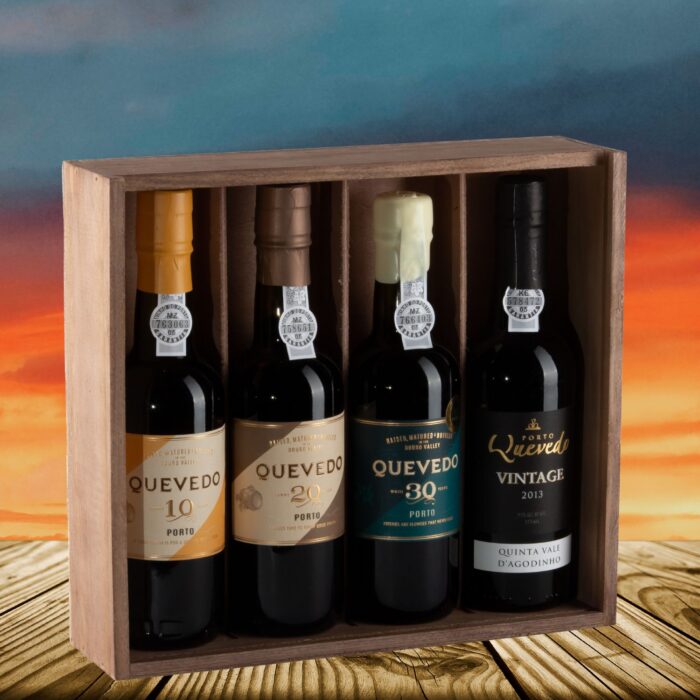Portwein Connaisseur Set 4×375 ml von Quevedo