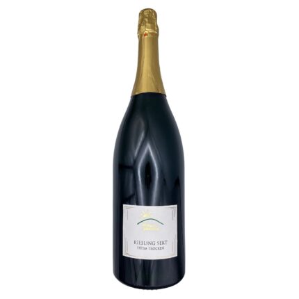 Riesling Sekt extra trocken Doppelmagnum 3 L vom Weinhaus am Sonnenberg