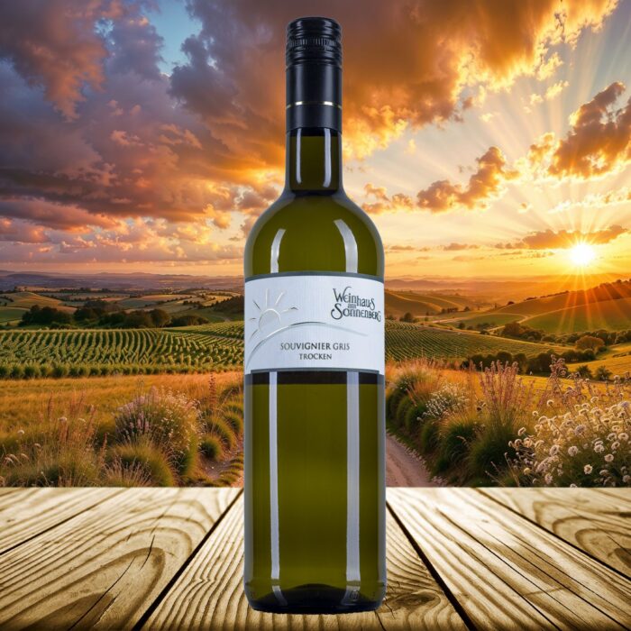 Souvignier Gris trocken vom Weinhaus Sonnenberg aus der Pfalz