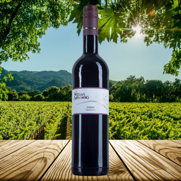 Syrah trocken Premium vom Weinhaus am Sonnenberg aus der Pfalz