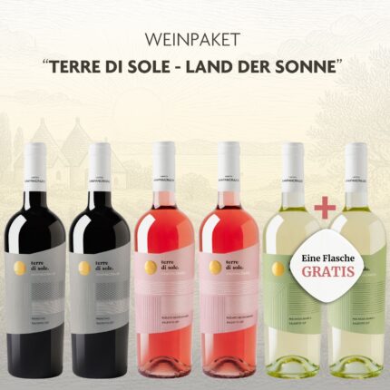 Weinpaket Terre di Sole Land der Sonne
