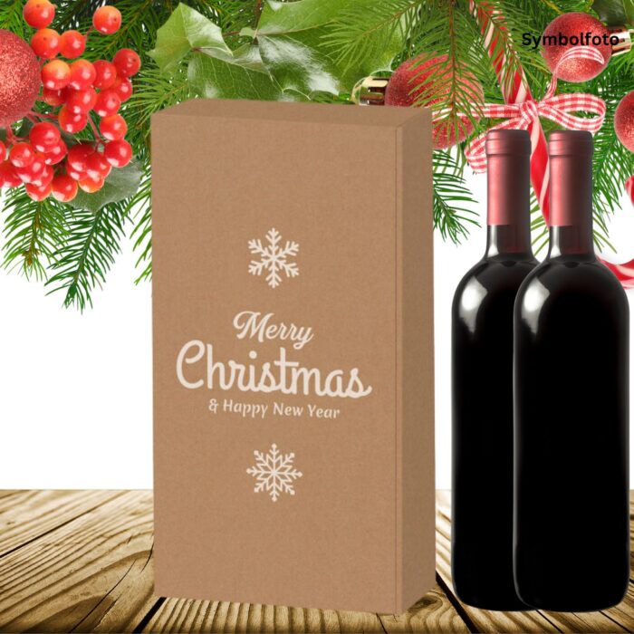 2er Geschenkkarton "Schneeflocke" – Bild 2