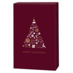 3er Geschenkkarton Christmas Tree rot