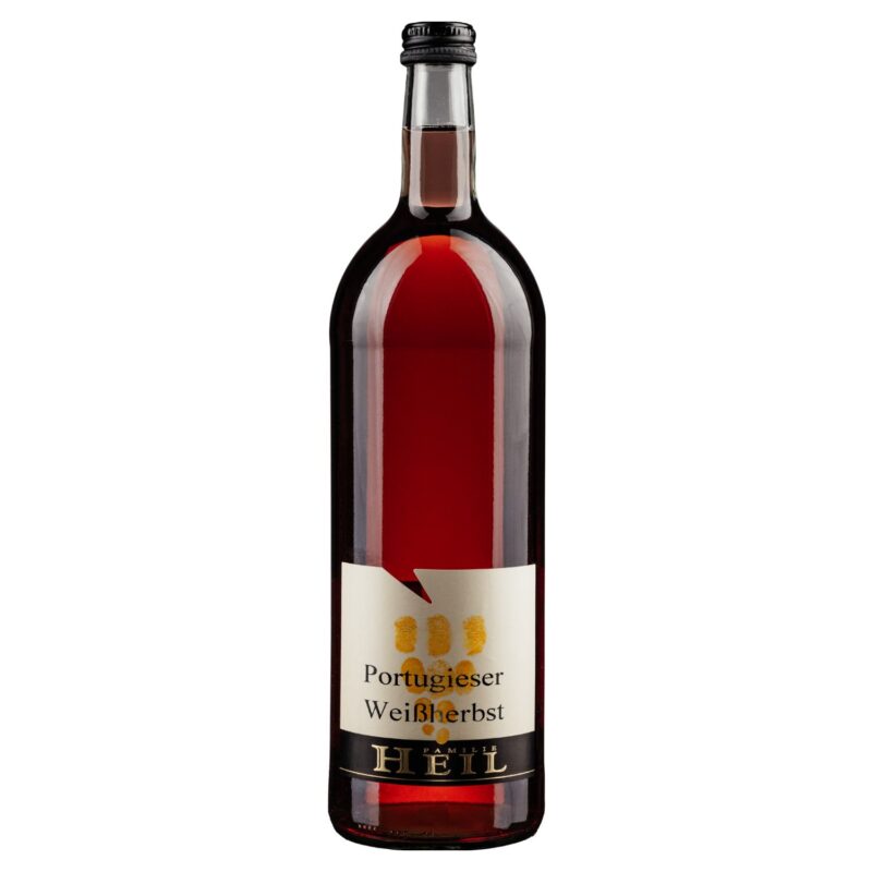 Portugieser Weißherbst 1 Liter lieblich Weingut Heil Pfalz