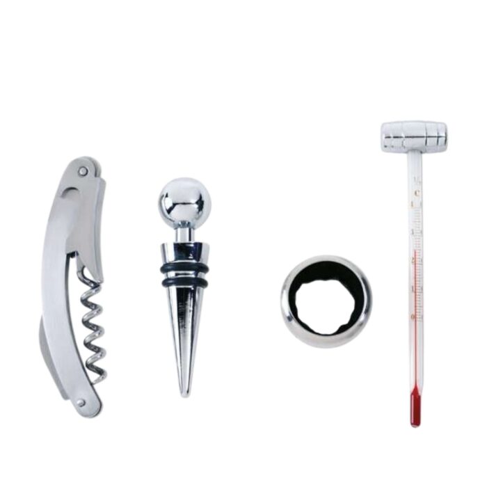 Weinzubehörset in Holzbox – Bild 2