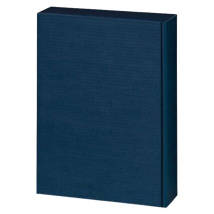 3er Geschenkkarton blau für drei Weinflaschen