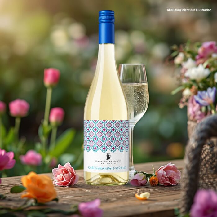 Carlo Secco alkoholfrei weiß vom Weingut Karl Pfaffmann