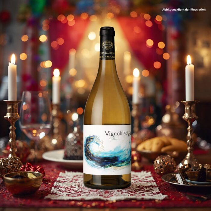 L’Eau Kasher Marsanne von Vignobles Vellas, koscherer Weißwein