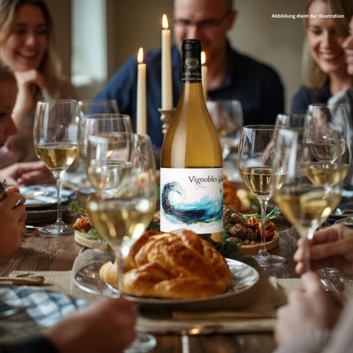 L’Eau Kasher Marsanne von Vignobles Vellas, koscherer Weißwein