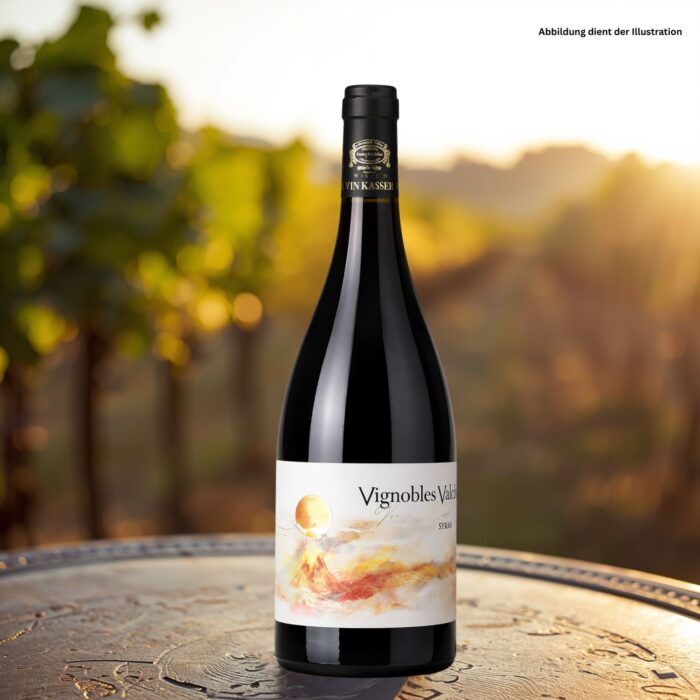 Le Feu Kasher Syrah Viognier von Vignobles Vellas, koscherer Rotwein