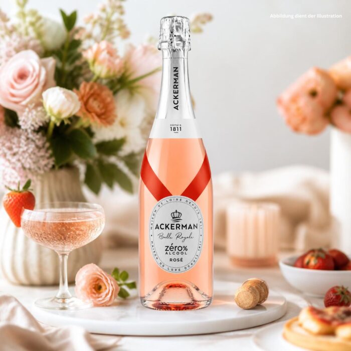 Bulle Royale Rosé alkoholfrei Ackerman Schaumwein