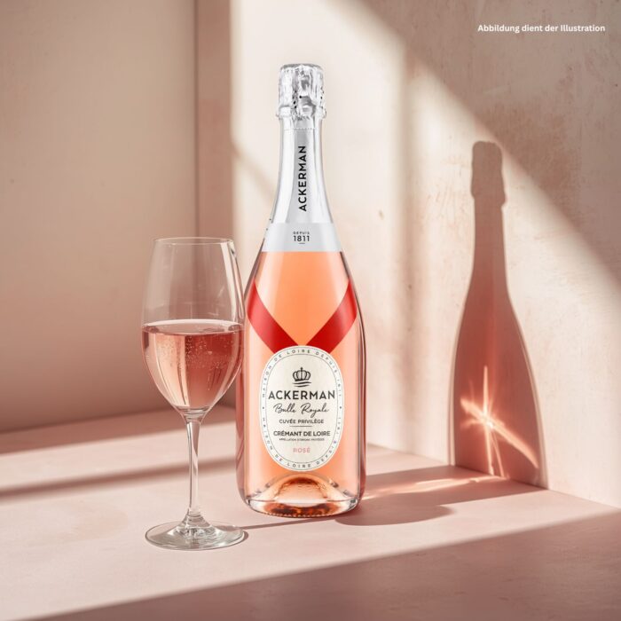 Bulle Royale Rosé alkoholfrei | Ackerman – Bild 2