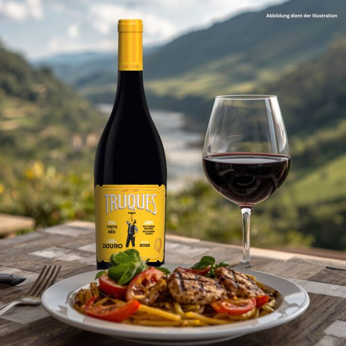 2024 Truques Rotwein Cuvée | Quevedo – Bild 2