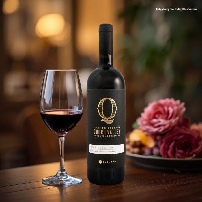 Q Grande Reserva Red 2021 Quevedo portugiesischer Douro Rotwein