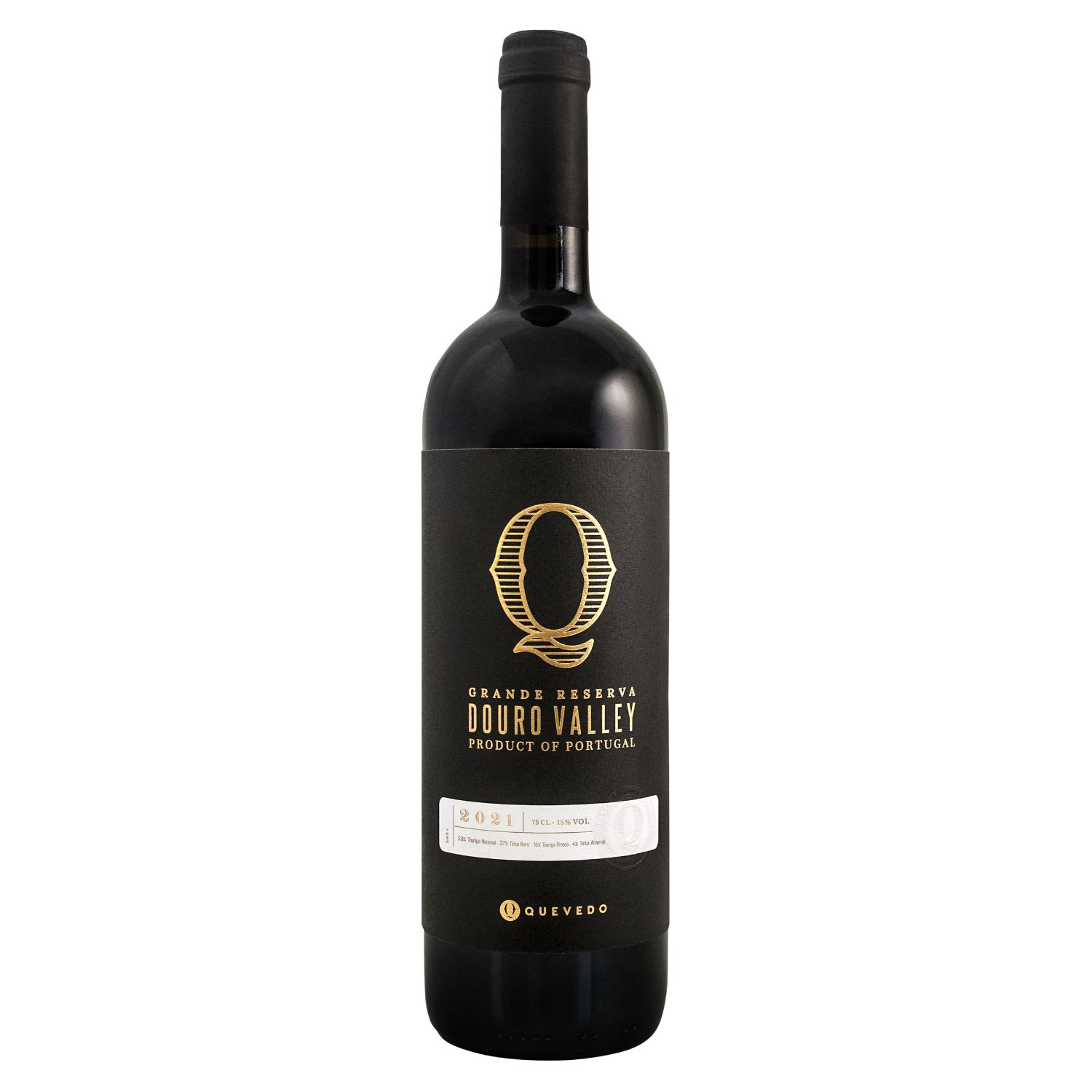 2021-Q-Grande-Reserva-Red-Quevedo Q Grande Reserva Red 2021 Quevedo portugiesischer Douro Rotwein