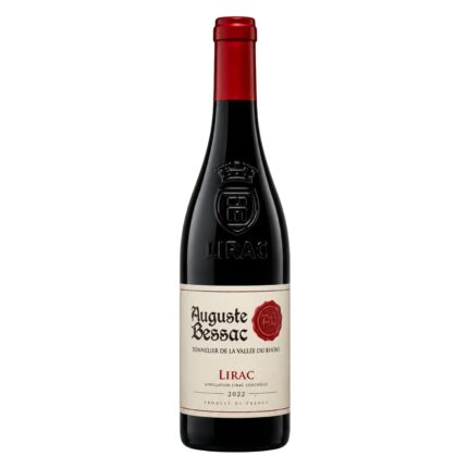 2022 Lirac Bessac Rouge von Auguste Bessac aus dem Rhônetal