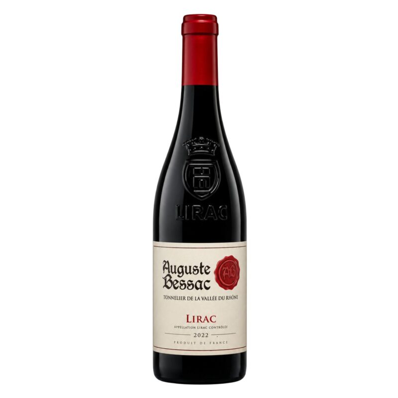 2022 Lirac Bessac Rouge von Auguste Bessac aus dem Rhônetal