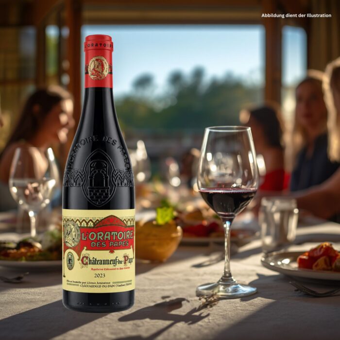 2023 Châteauneuf du Pape L'Oratoire des Papes Rotwein aus der Rhône