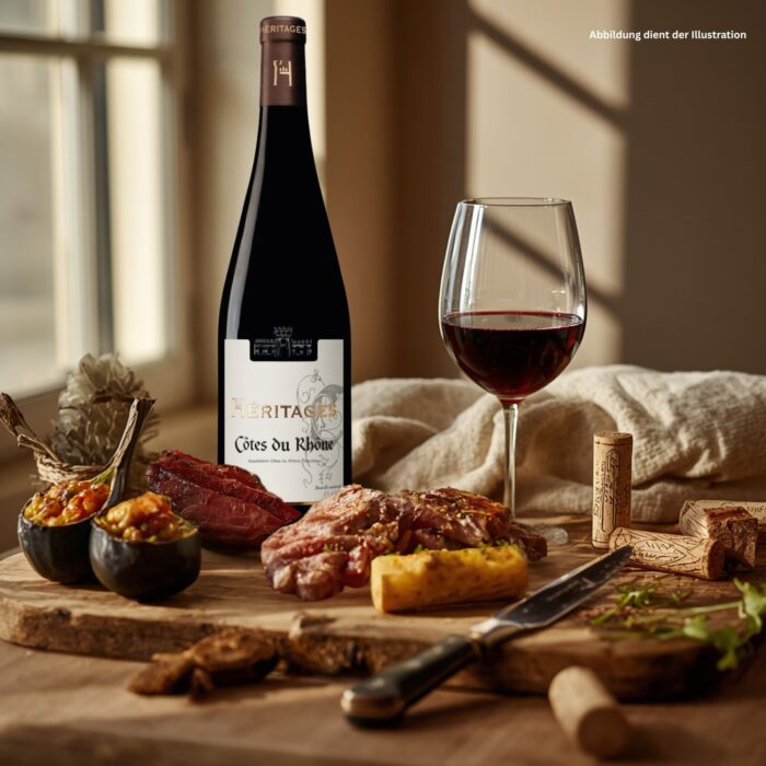 2025 Cotes du Rhone Heritages Rouge | Maison Ogier – Bild 2